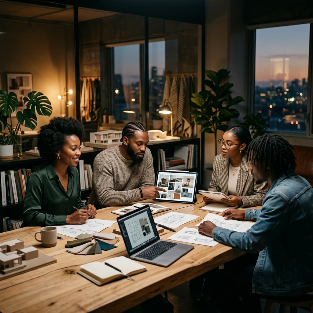 Design Team Collaborating